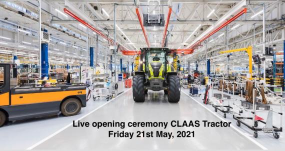 Claas otvara novu tvornicu traktora u Le Mans