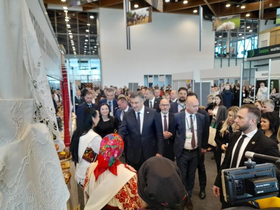 Plenković s poljoprivrednicima u Osijeku